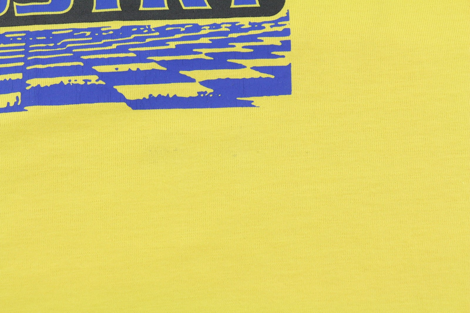 DIESEL T-Diegor-K50 Men T-Shirt XL Yellow Short Sleeved Crew Neck Tricot Cotton