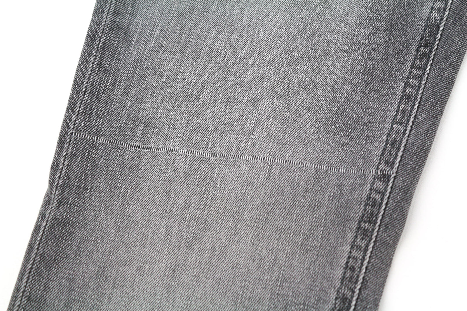 NUDIE JEANS Skinny Lin Men Jeans W28/L34 Grey Wolf Washed Zipper Stretch Logo