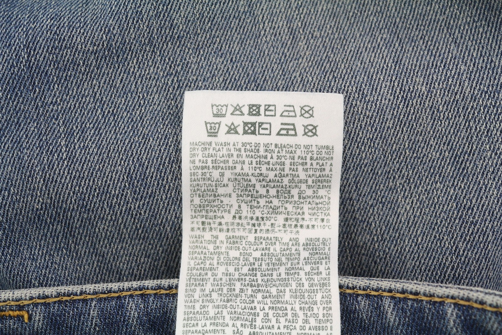 DIESEL Buster 009EI vyriški džinsai W32/L32 siaurėjantys, mėlyni, su sagomis 