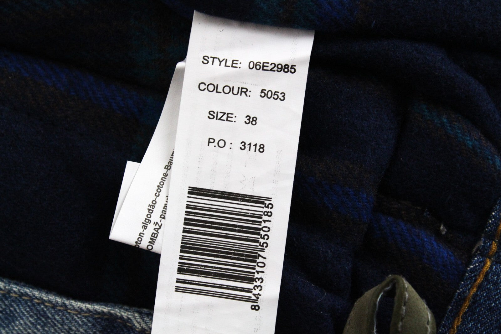 Moteriškas DESIGUAL džinsinis švarkas, 38 cm, mėlynas, su blizgučiais ir ilgomis rankovėmis, dirbtinės odos. 