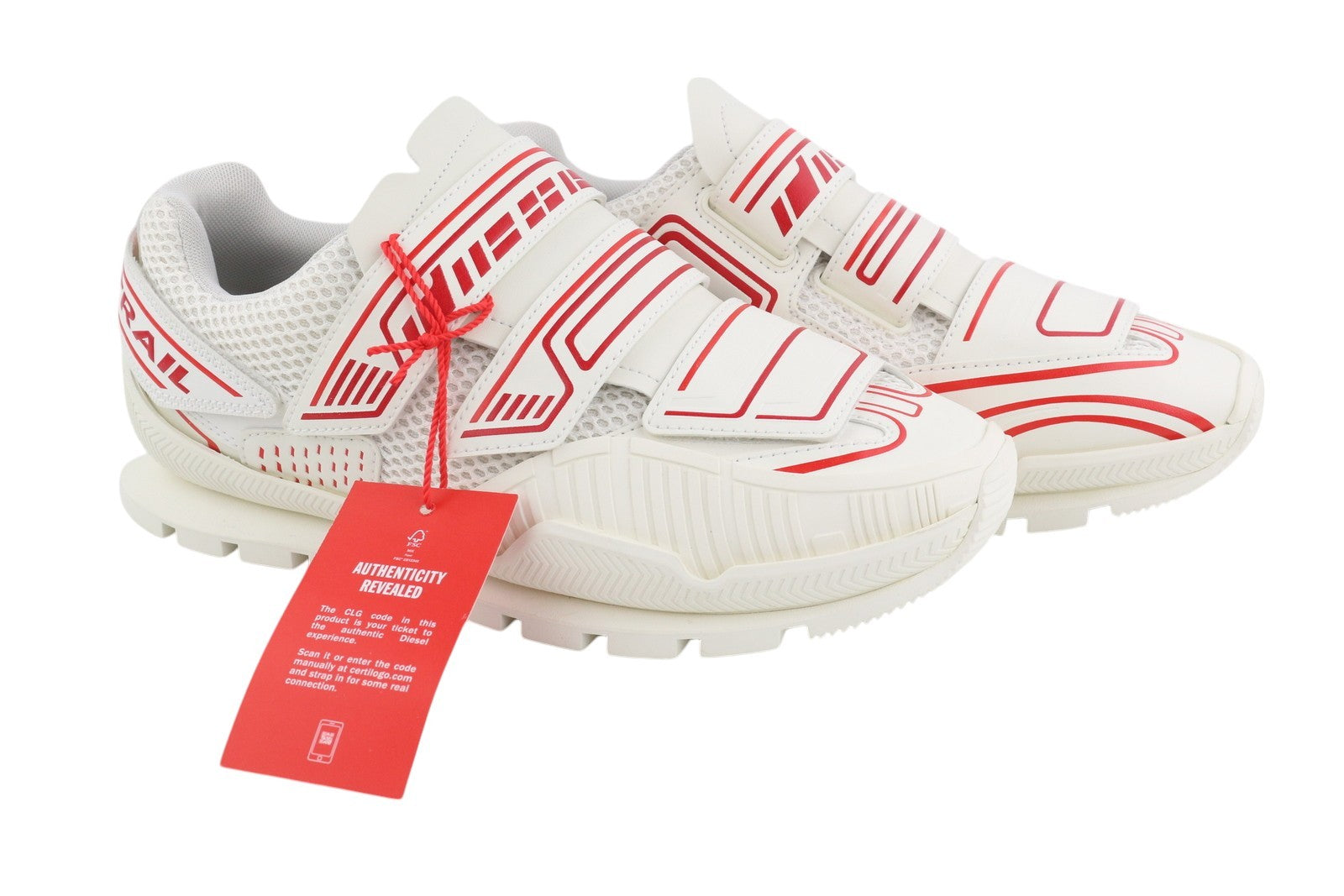 DIESEL S-Pendhio Lc vyriški sportbačiai, balti, migdolų spalvos, žemakulniai, EU41, su užtrauktuku, RRP 295 € 