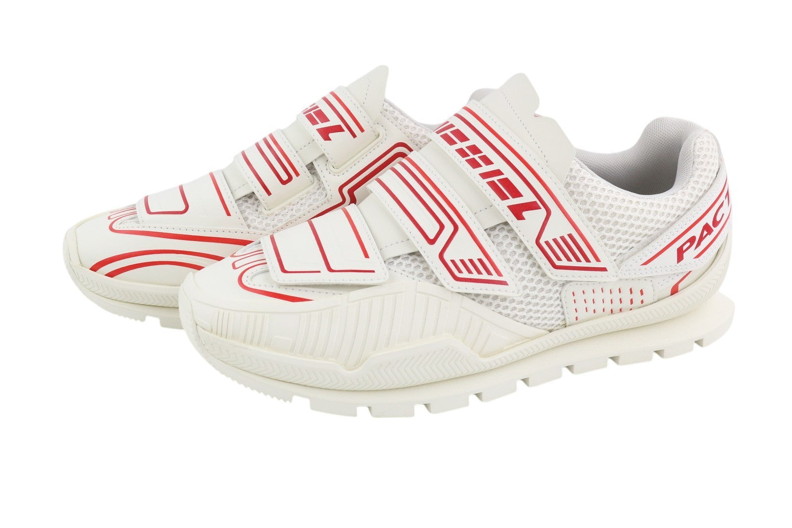 DIESEL S-Pendhio Lc vyriški sportbačiai, balti, migdolų spalvos, žemakulniai, EU41, su užtrauktuku, RRP 295 € 