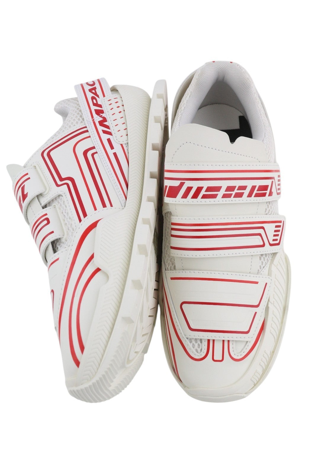 DIESEL S-Pendhio Lc vyriški sportbačiai, balti, migdolų spalvos, žemakulniai, EU41, su užtrauktuku, RRP 295 € 