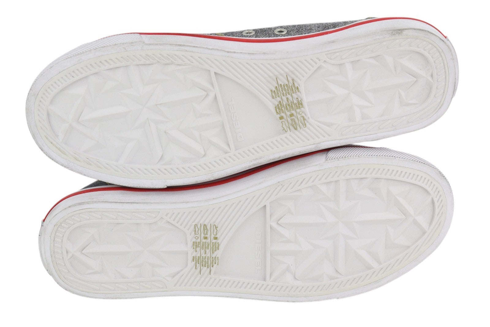 DIESEL S-Athos žemakulniai vyriški sportbačiai, EU42, tamsiai rudi, žema pakulnė, su raišteliais, migdolų nosele, RRP 175 € 