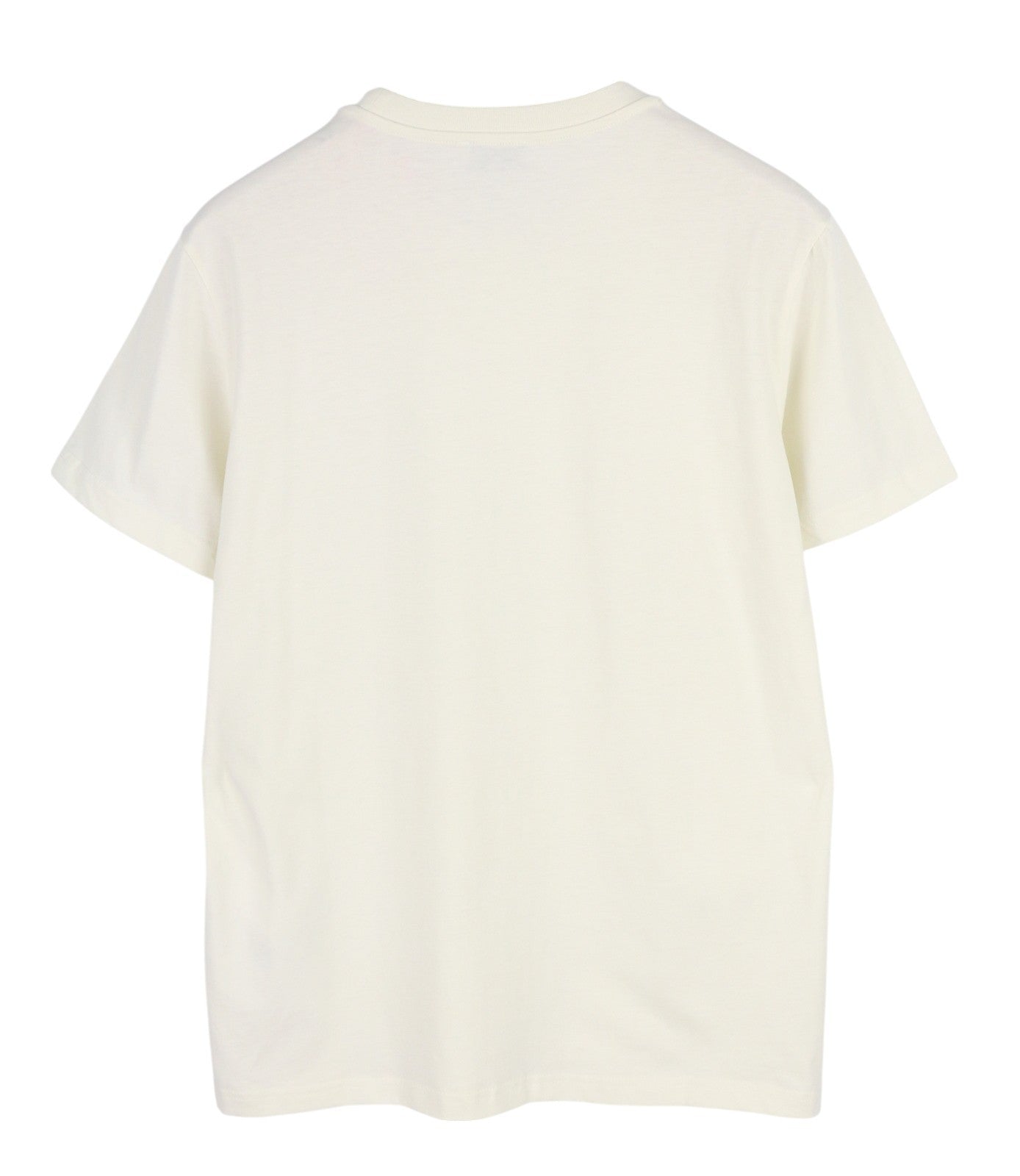 DIESEL T-Diegor-C5 vyriški marškinėliai XL dydžio, dramblio kaulo spalvos, trumpomis rankovėmis, apvalia kaklo iškirpte, medvilnės mišinio logotipu 