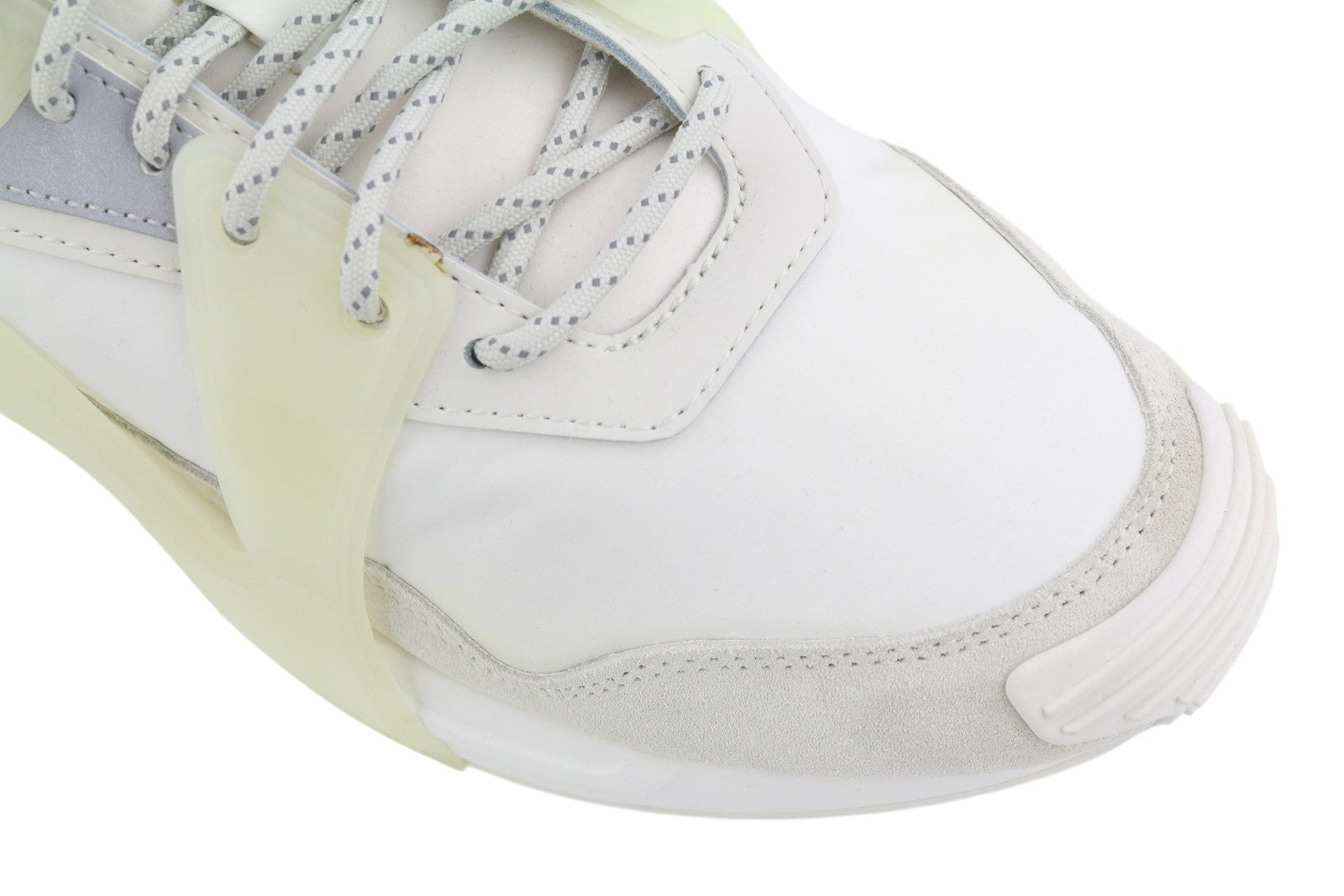 DIESEL S-Serendipity Mask vyriški sportbačiai, 45 €, balti, migdolų nosys, su raišteliais, RRP 130 € 