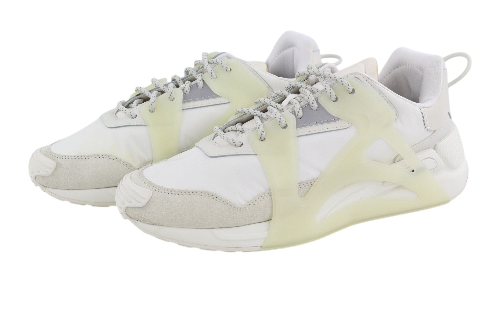 DIESEL S-Serendipity Mask vyriški sportbačiai, 45 €, balti, migdolų nosys, su raišteliais, RRP 130 € 