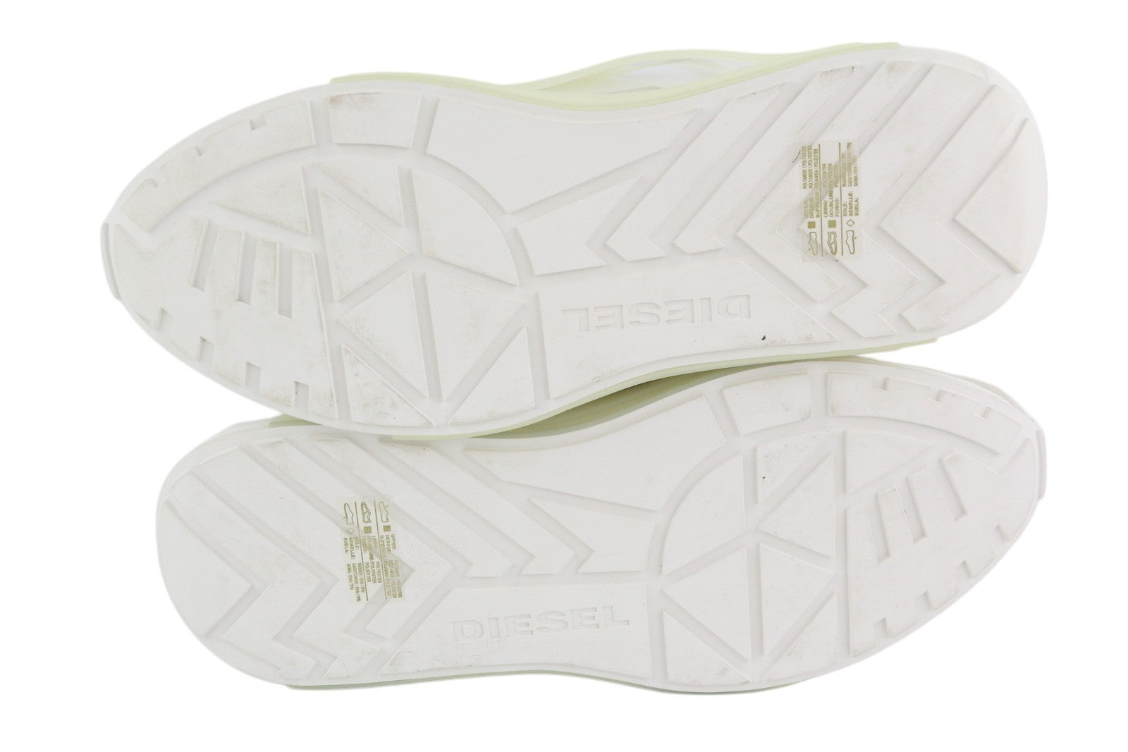 DIESEL S-Serendipity Mask vyriški sportbačiai, 45 €, balti, migdolų nosys, su raišteliais, RRP 130 € 