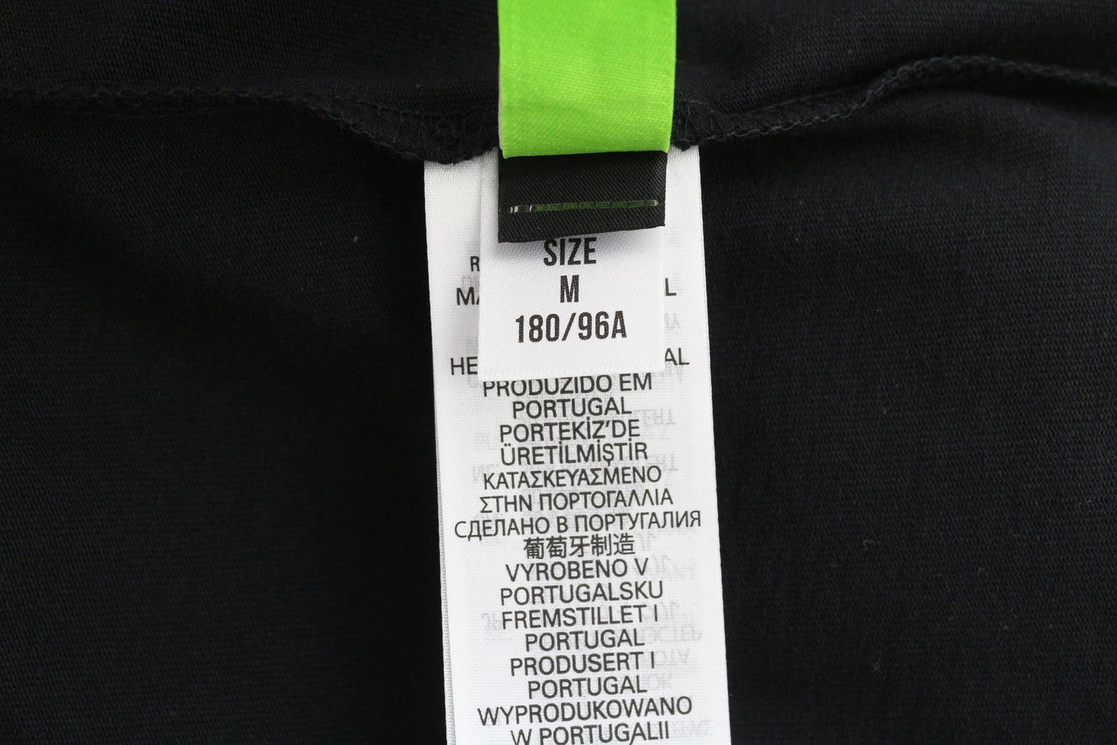 DIESEL T-Just-B59 vyriški marškinėliai M, juodi, trumpomis rankovėmis, apvalia apykakle, perdirbto trikotažo audinys 