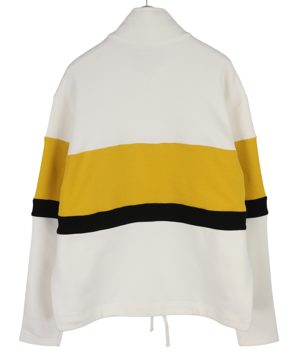 DIESEL S-Saint-Division vyriškas džemperis, 2XL, baltas, su puse užtrauktuko, rekomenduojama kaina – 225 € 