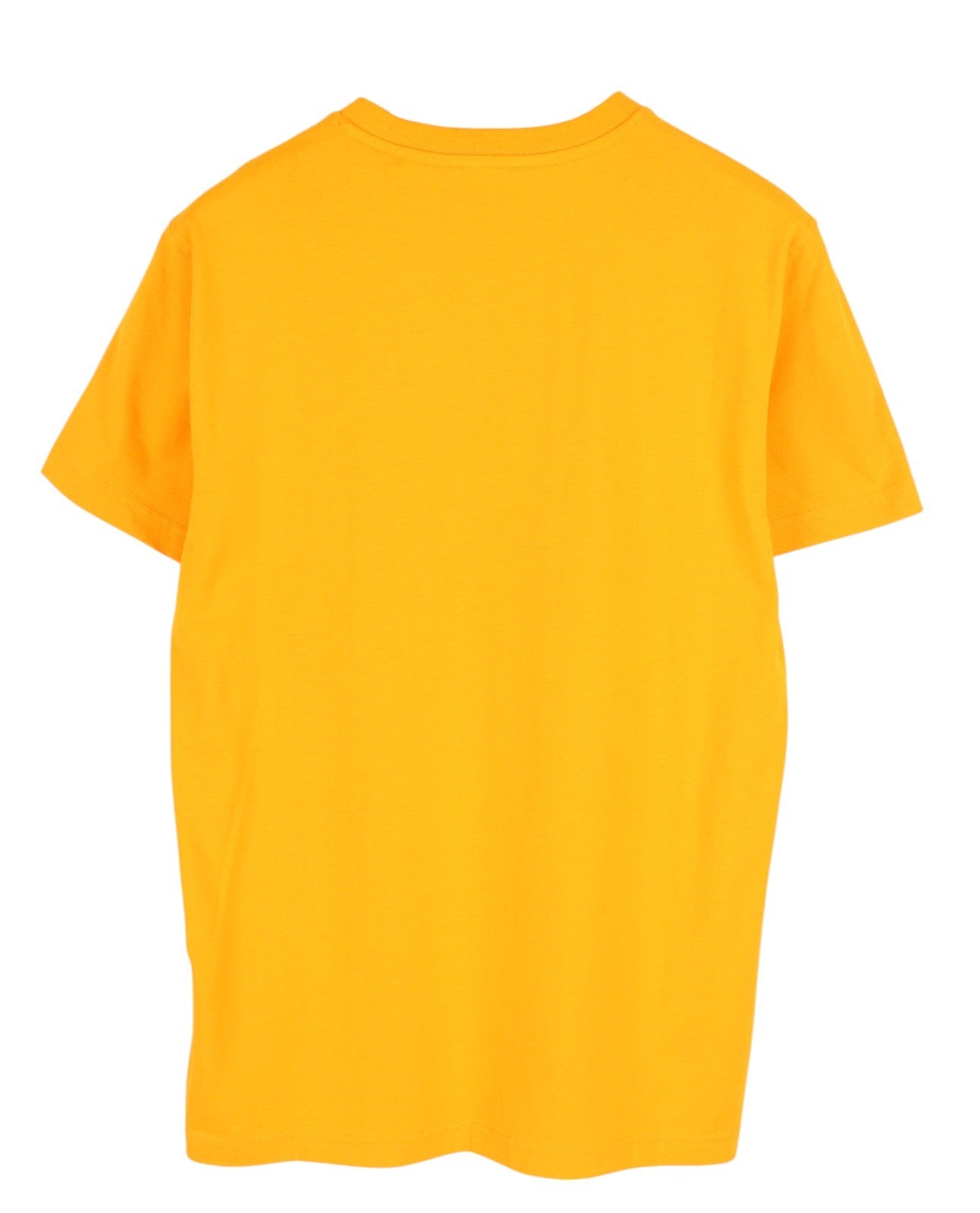 DIESEL T-Diegor-E10 Men T-Shirt M Orange Short Sleeved Crew Neck Tricot Logo