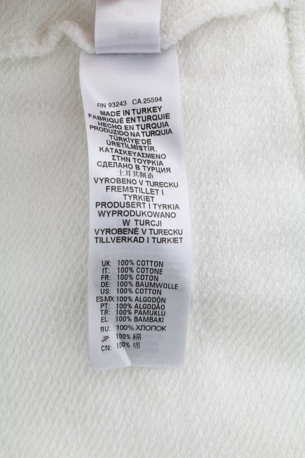 DIESEL D4D-21 vyriškas džemperis su gobtuvu M, baltas, medvilninis, megztinis su kengūros kišene, RRP 175 € 