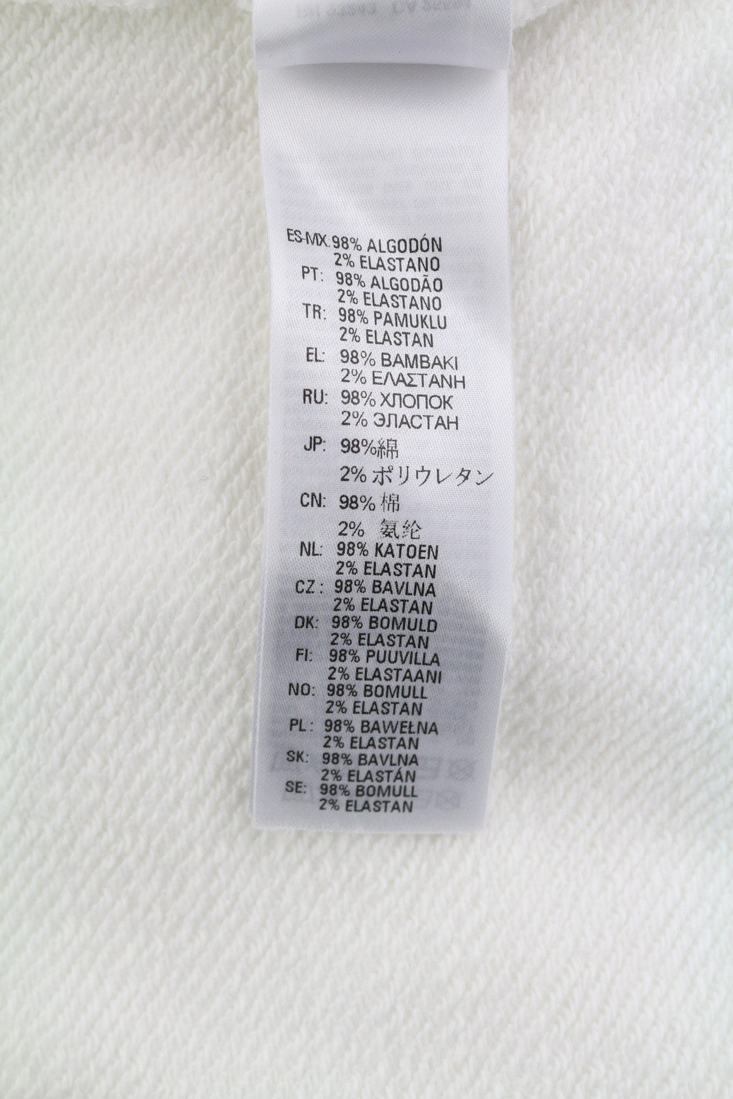 DIESEL D4D-21 vyriškas džemperis su gobtuvu M, baltas, medvilninis, megztinis su kengūros kišene, RRP 175 € 