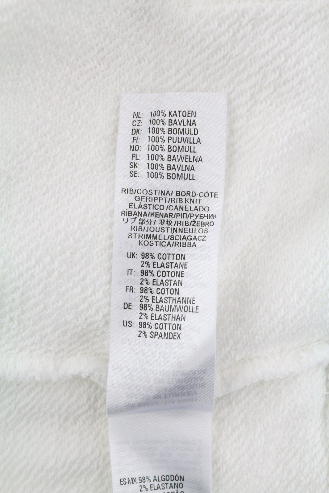 DIESEL D4D-21 vyriškas džemperis su gobtuvu M, baltas, medvilninis, megztinis su kengūros kišene, RRP 175 € 