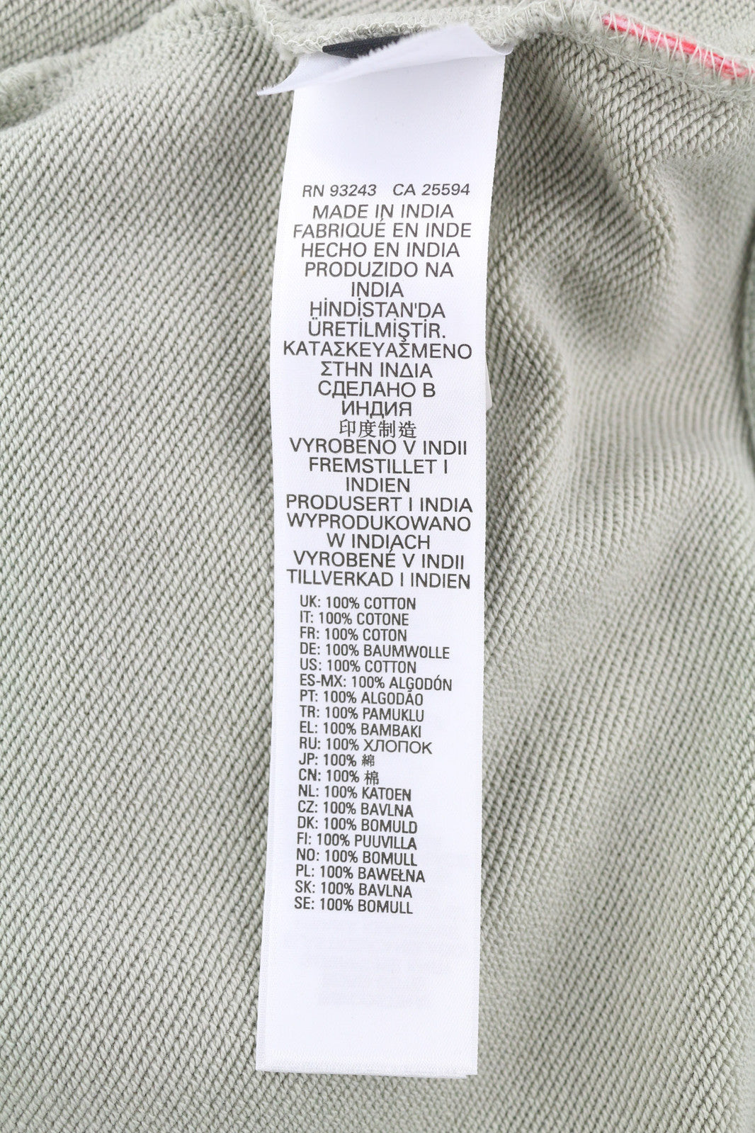 DIESEL S-Ginn-Hood-E2 vyriškas džemperis su gobtuvu, L dydžio, pilkas, megztinis su kengūra, didelis, rekomenduojama kaina – 195 € 