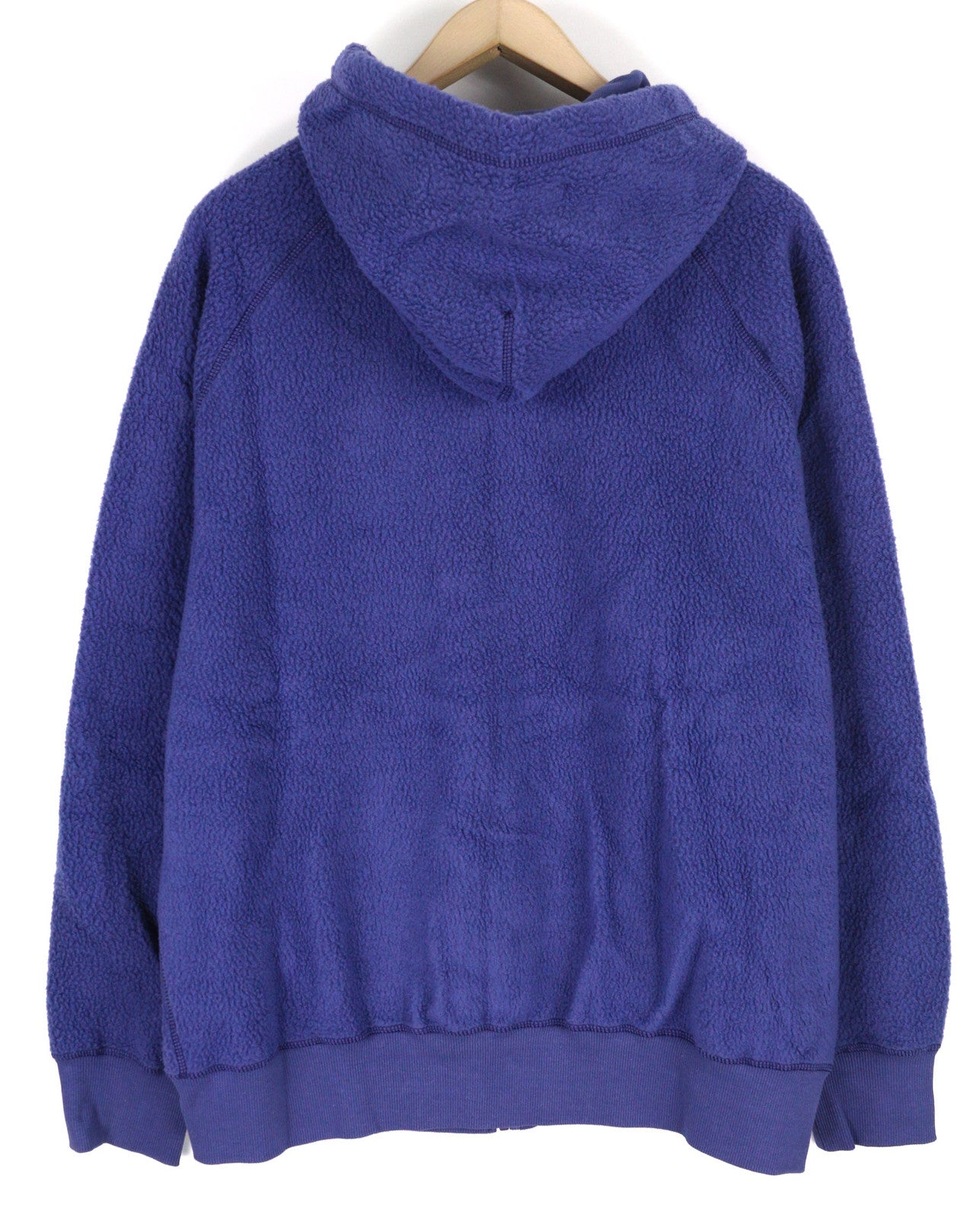 DIESEL S-Rummes-Zip-Rev vyriškas džemperis su gobtuvu, L, mėlynas, rekomenduojama kaina – 250 €, su didelėmis flisinėmis kišenėmis. 