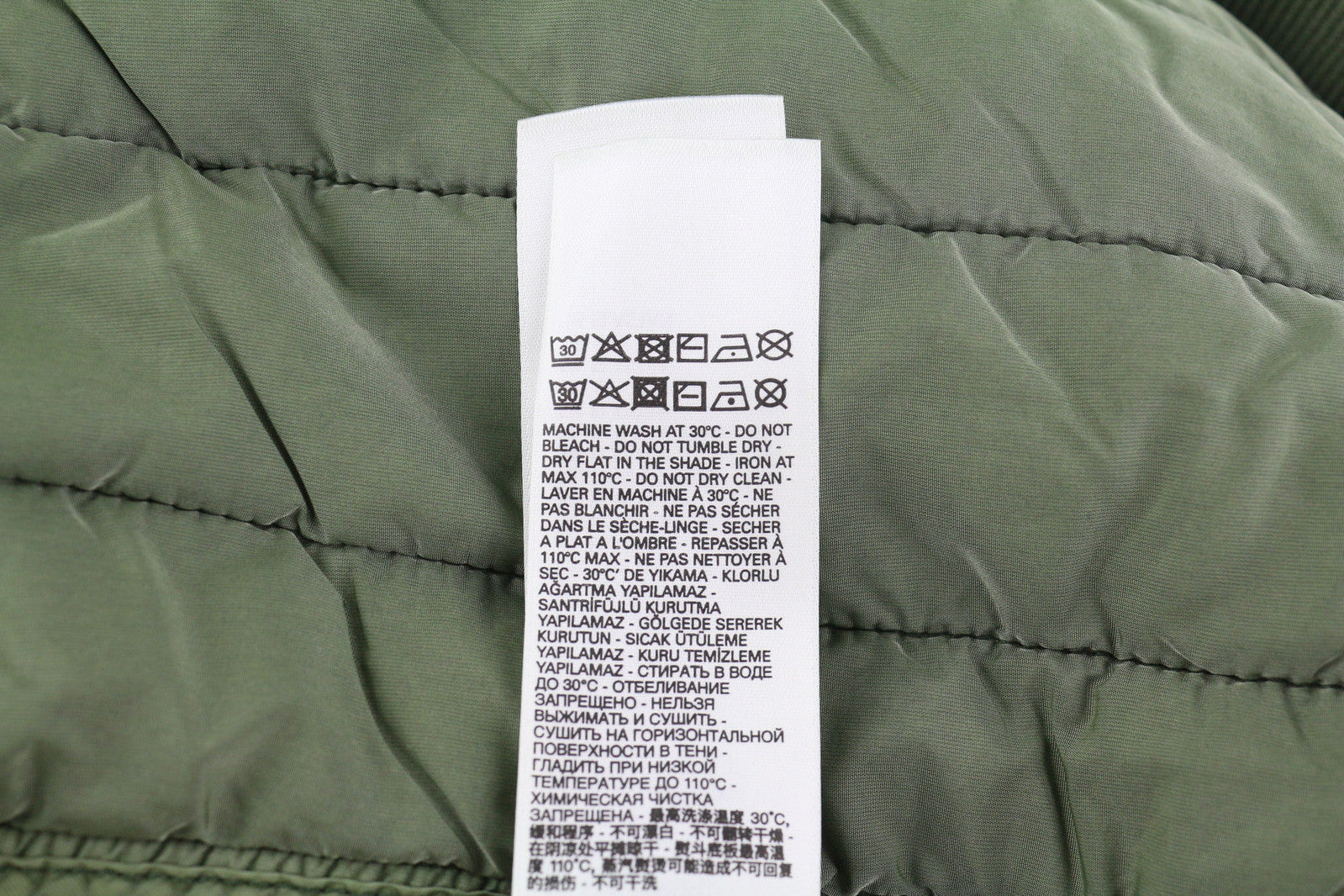 DIESEL S-Holty vyriškas džemperis, L dydžio, žalias, megztinis su paminkštinimu, dygsniuota apvalia kaklo linija, RRP225