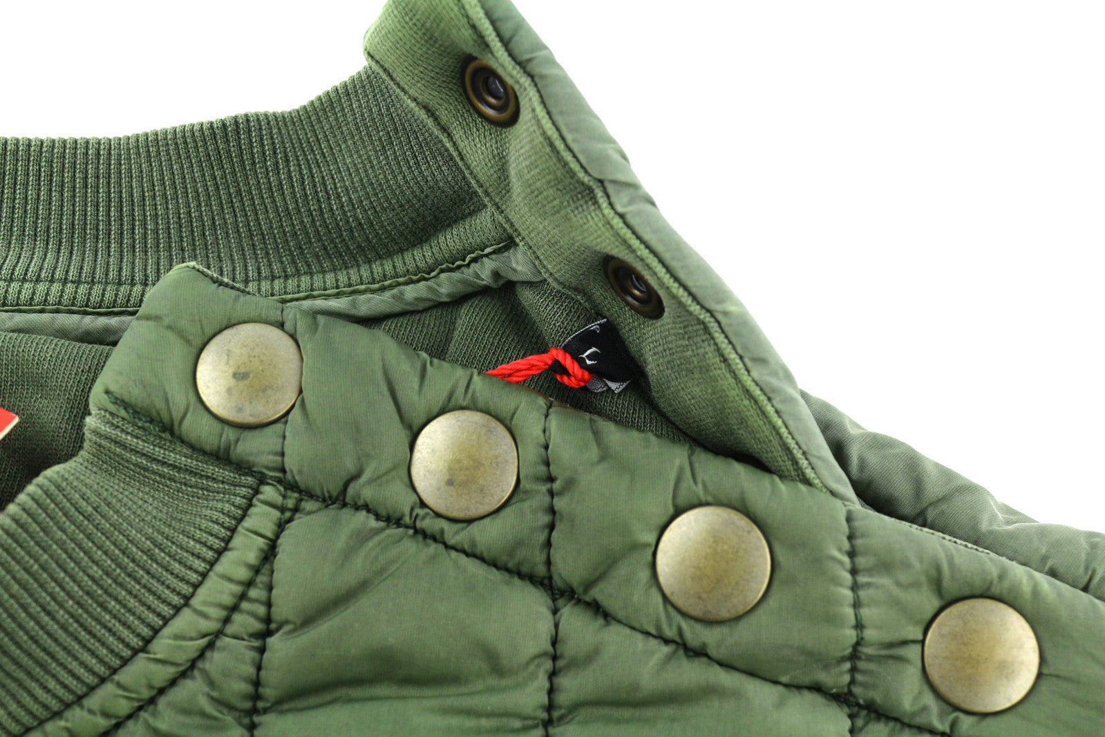 DIESEL S-Holty vyriškas džemperis, L dydžio, žalias, megztinis su paminkštinimu, dygsniuota apvalia kaklo linija, RRP225