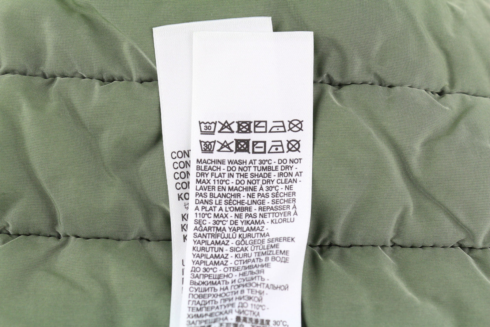 DIESEL S-Holty vyriškas džemperis L dydžio, žalias, su pašiltinimu, dygsniuotas, RRP 225 € 