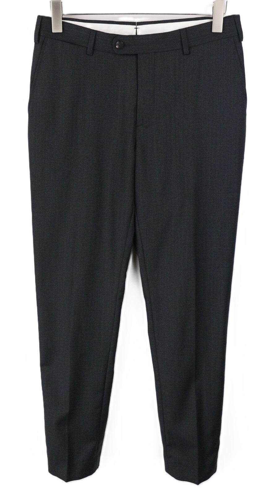 SUITSUPPLY Napoli kostiumas UK36R vyriškas Super 110's pilkas vilnonis dviejų dalių komplektas 