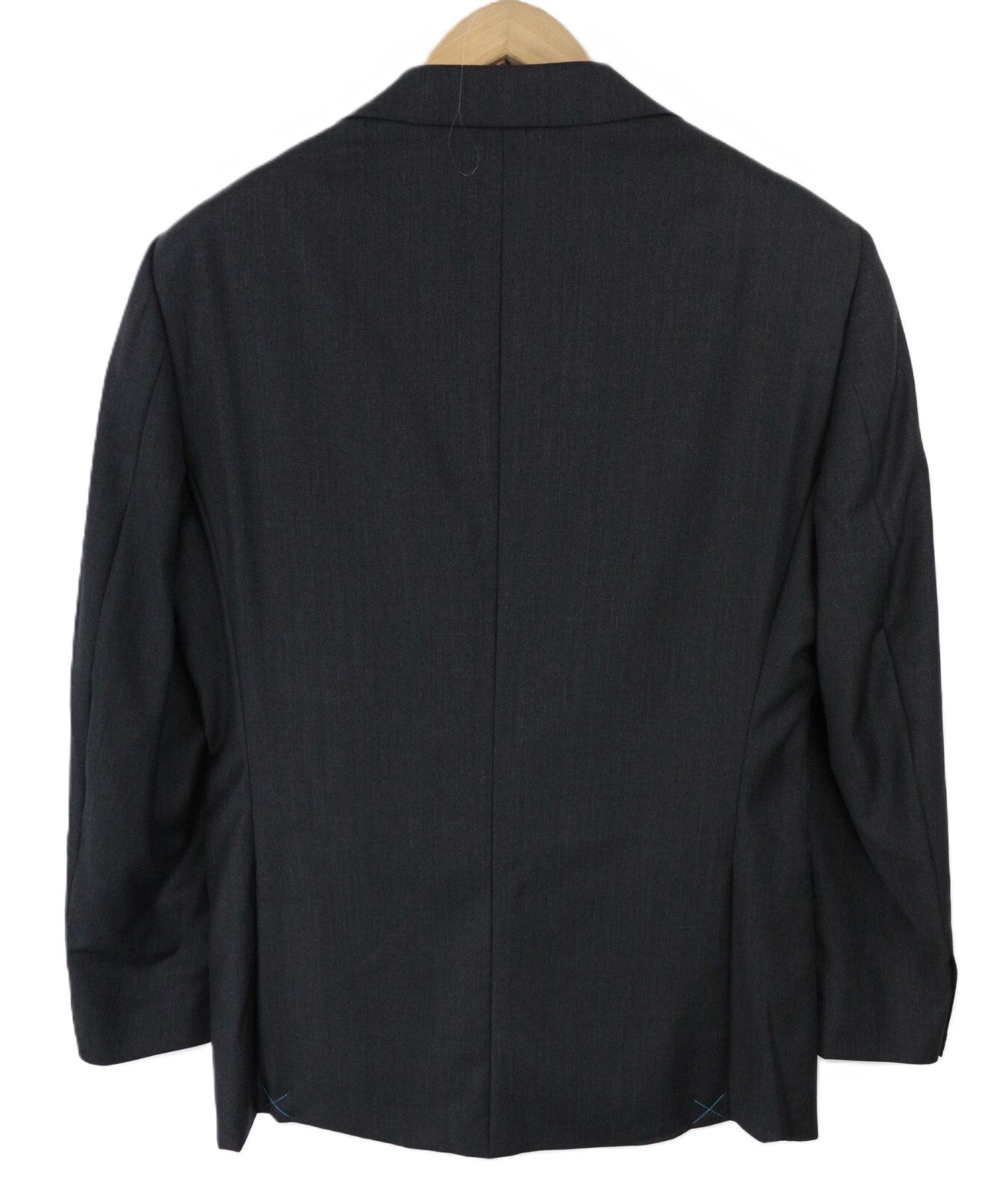 SUITSUPPLY Napoli kostiumas UK36R vyriškas Super 110's pilkas vilnonis dviejų dalių komplektas 