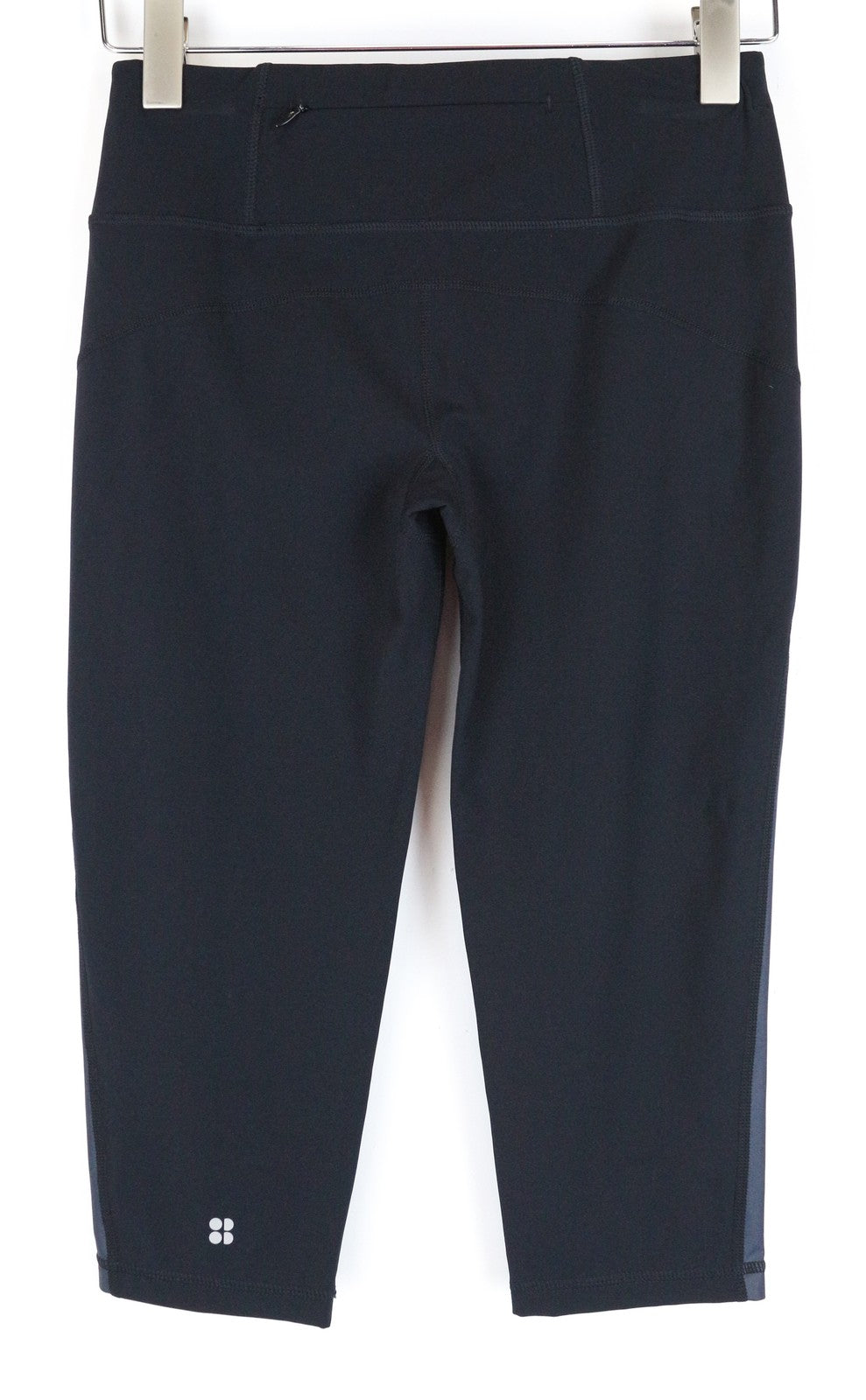 SWEATY BETTY juodos moteriškos kapri tamprės S dydžio tamprės aktyviam sportui 