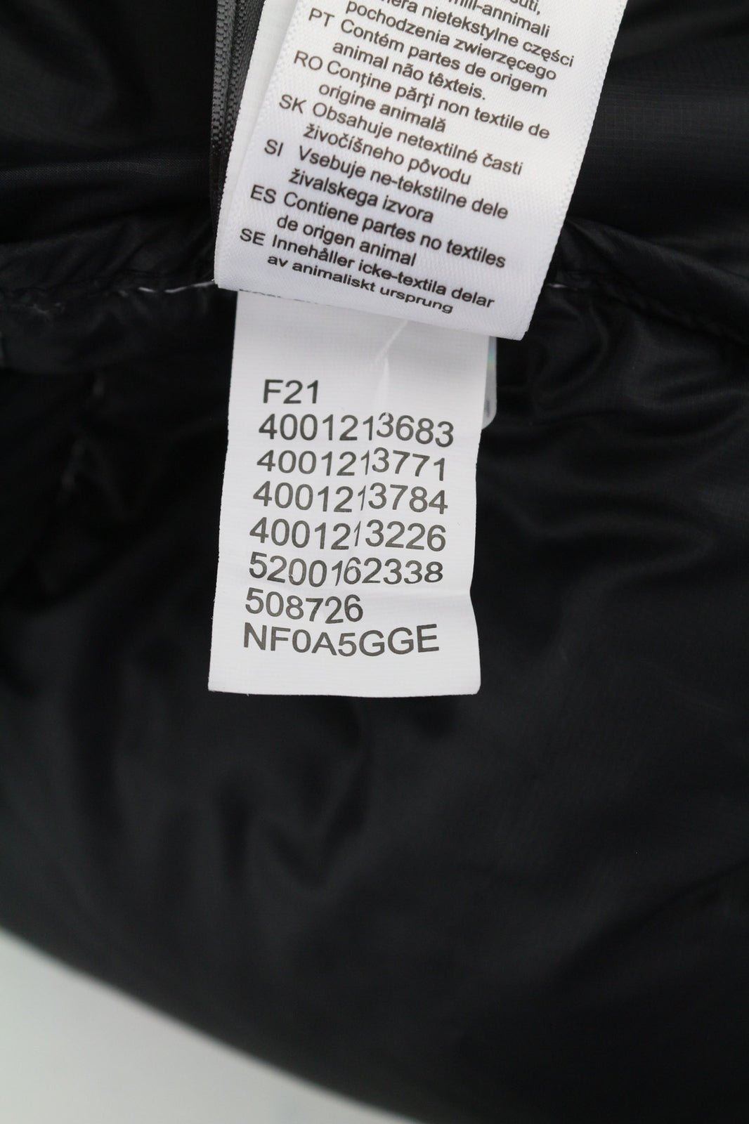 THE NORTH FACE Nuptse trumpa moteriška striukė M, balta, 700 pūkų izoliacija, dygsniuota 