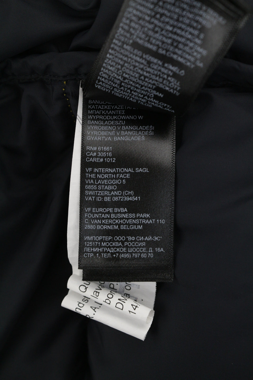 „THE NORTH FACE 1996 Retro Nuptse“ vyriška striukė XS 700 su dygsniuotu gobtuvu. 