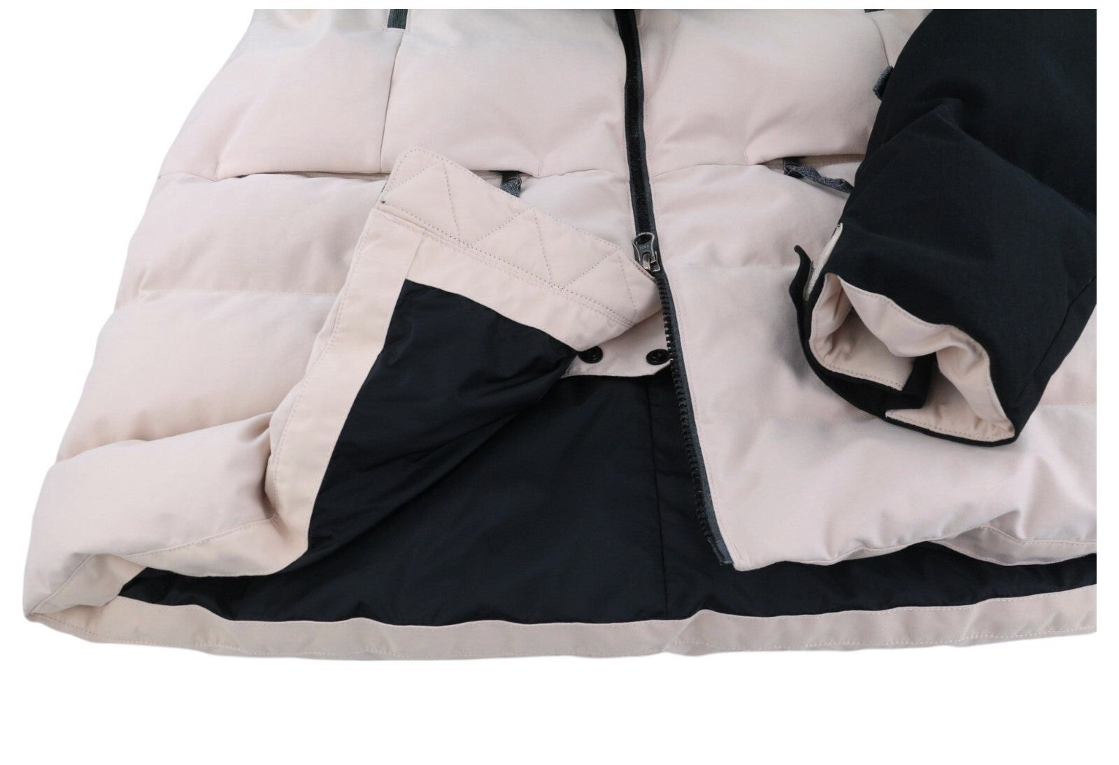 THE NORTH FACE Pallie moteriška striukė su sniego pūkų izoliacija ir pamušalu, L dydžio, su gobtuvu ir pamušalu, slidinėjimo logotipu. 