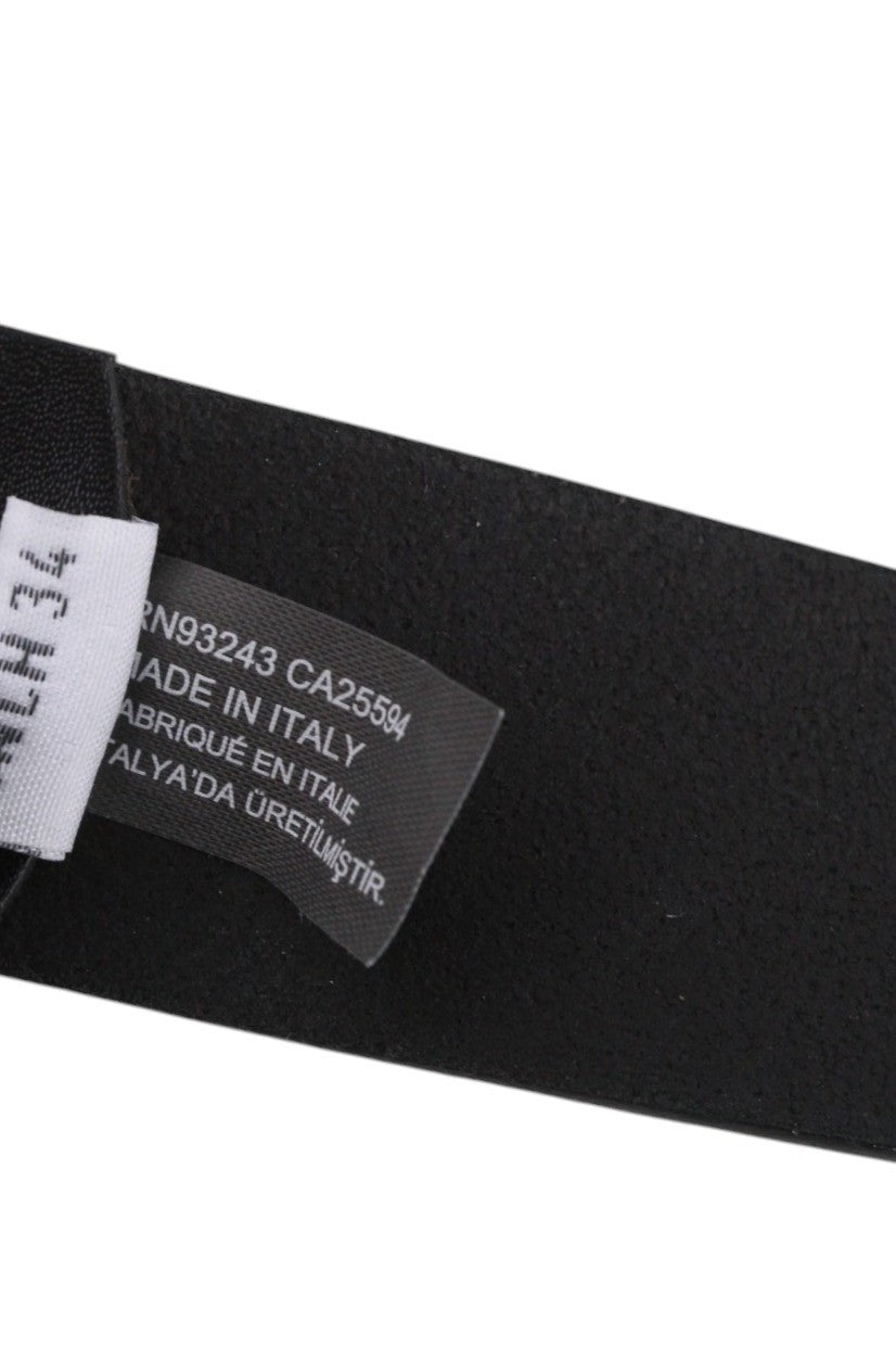 DIESEL B-Burny moteriškas diržas, 85 cm, juodas, 100 % odinis, su detalėmis metalinėje pakuotėje, rekomenduojama kaina – 180 € 