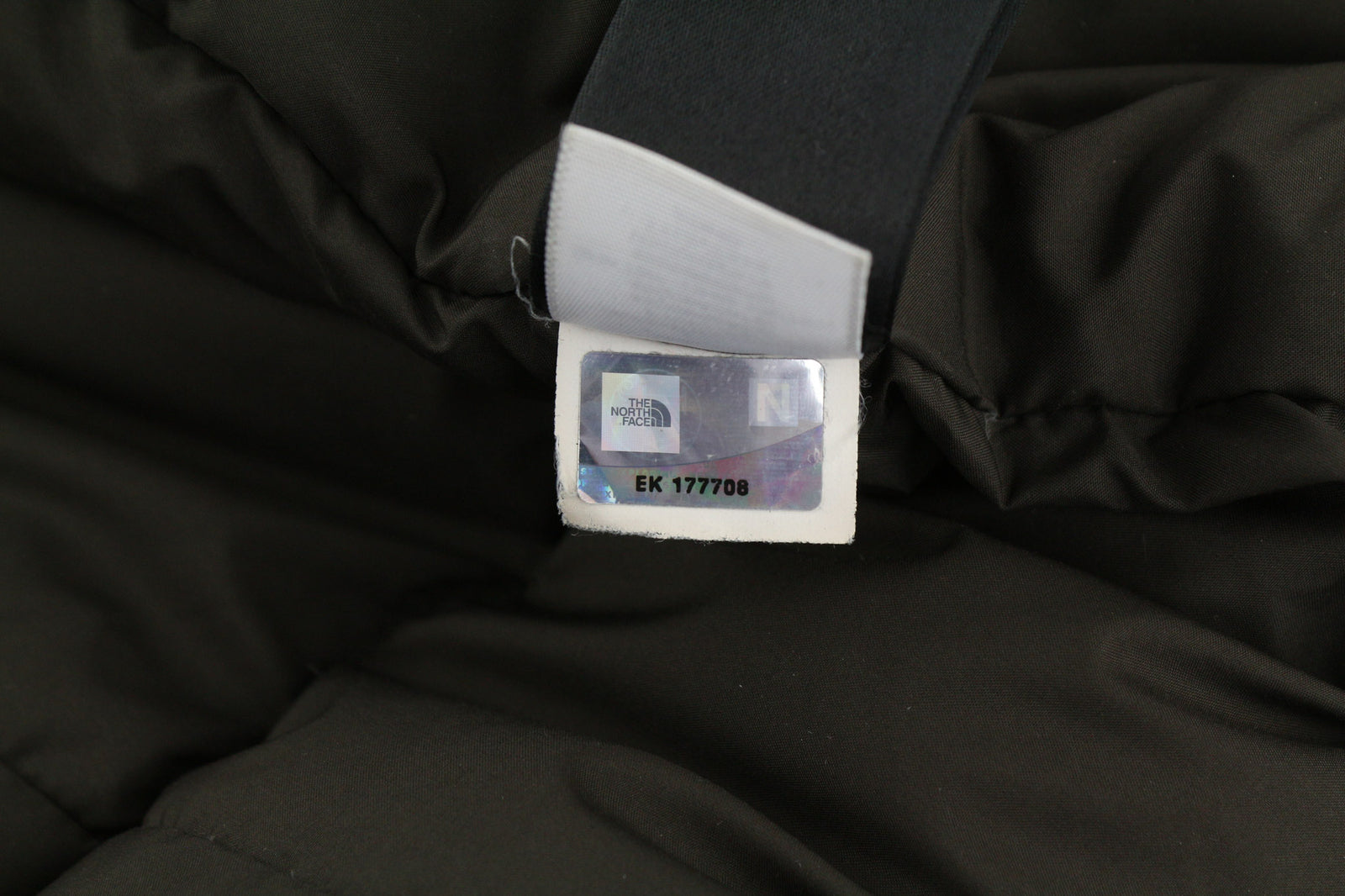 THE NORTH FACE moteriška striukė S ruda parka su žąsų pūkų izoliacija ir gobtuvu su logotipu 