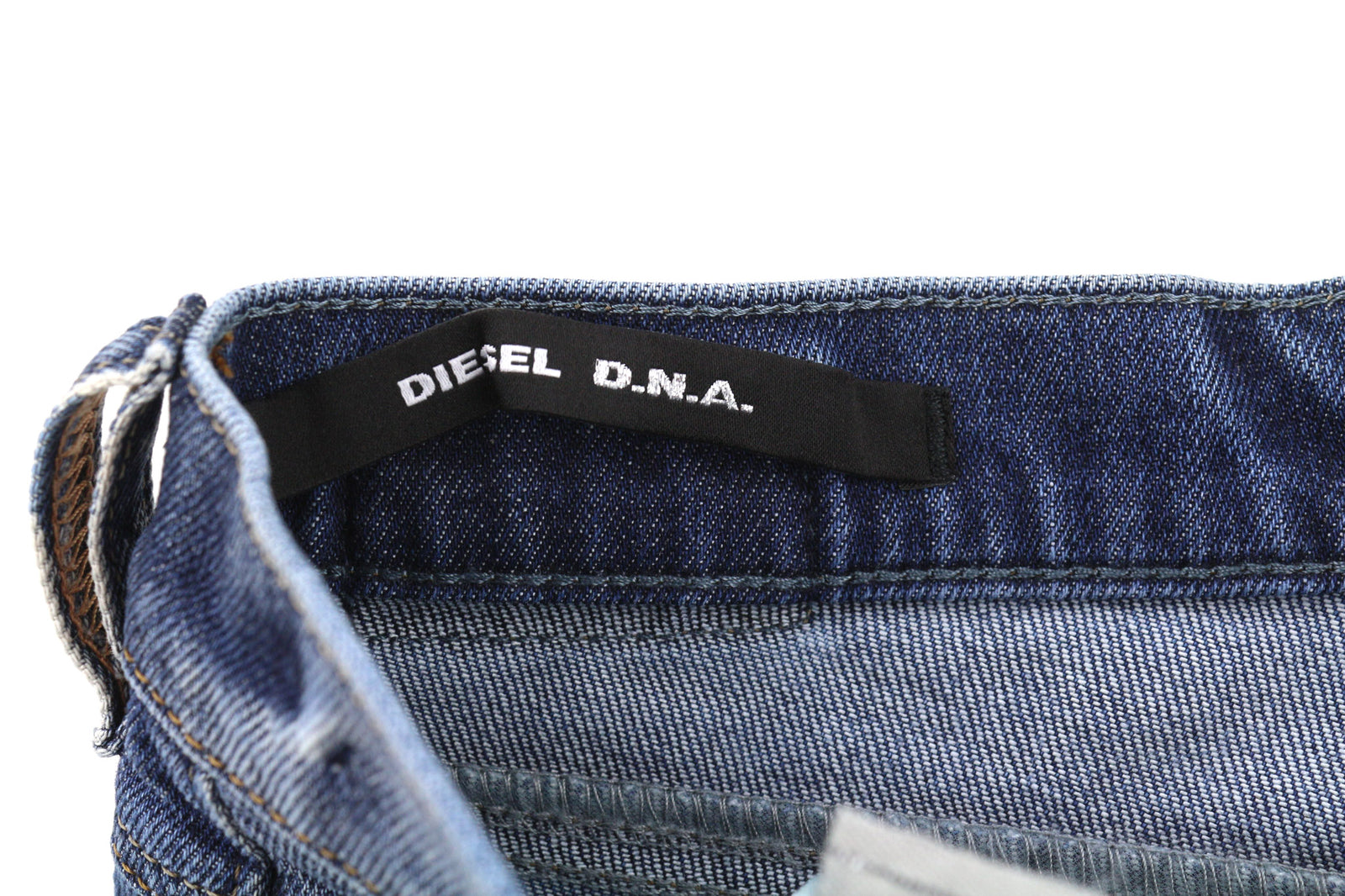 DIESEL Belthy-Ankle 084LR Women Jeans W26/L30 D.N.A. Slim Straight Blue RRP€200