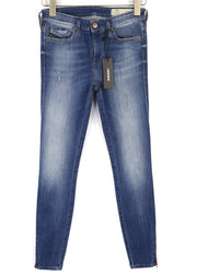 DIESEL Skinzee-Zip 084IY Women Jeans W27/L32 Super Slim Skinny RRP€190