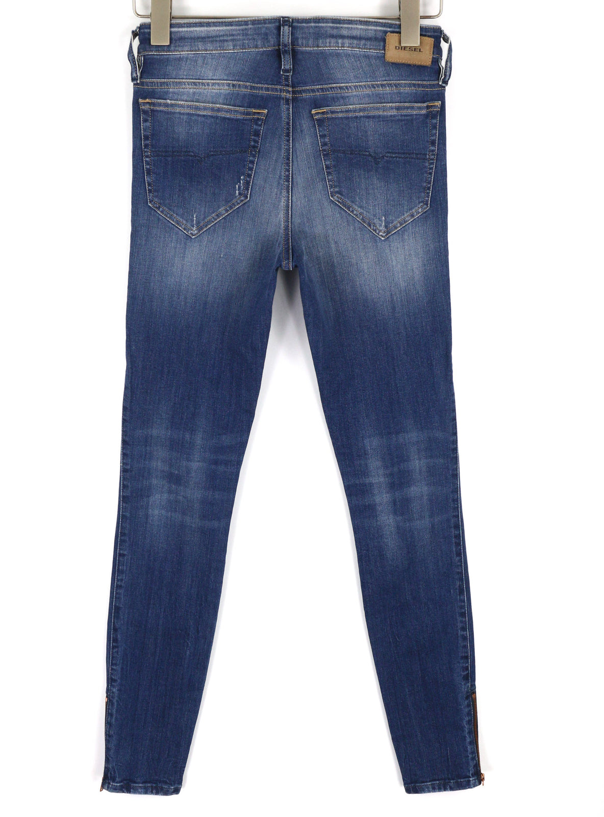 DIESEL Skinzee-Zip 084IY Women Jeans W27/L32 Super Slim Skinny RRP€190