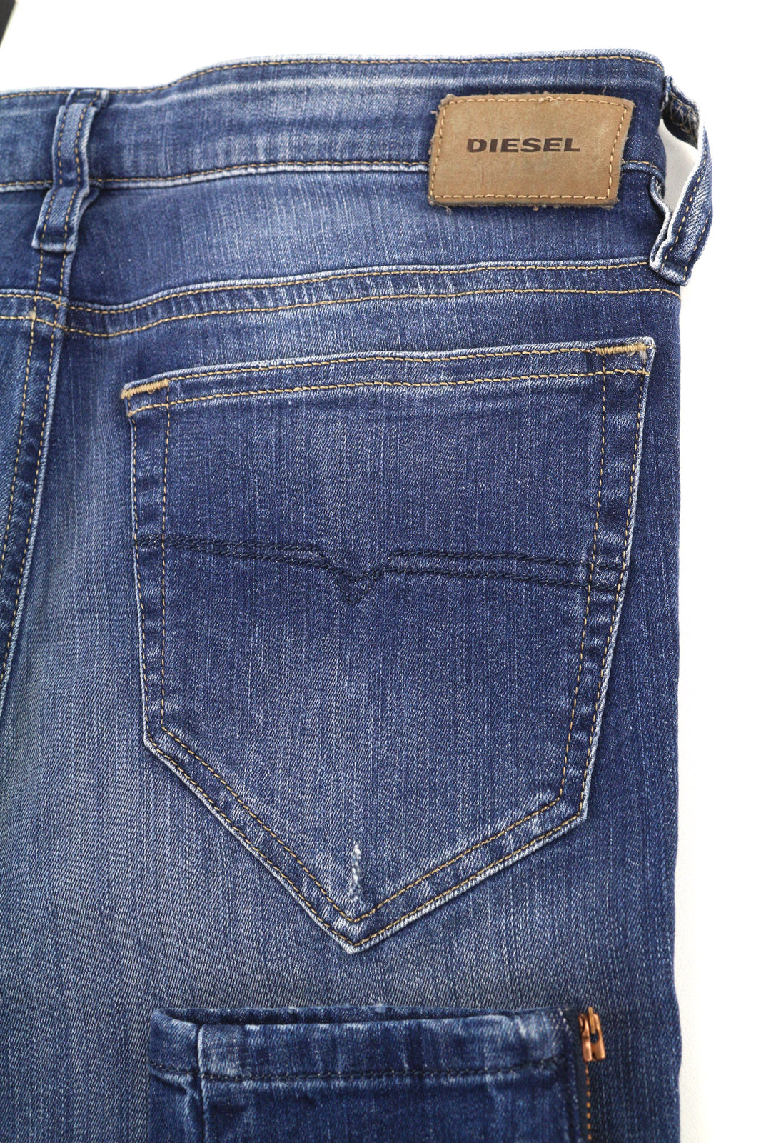 DIESEL Skinzee-Zip 084IY Women Jeans W27/L32 Super Slim Skinny RRP€190