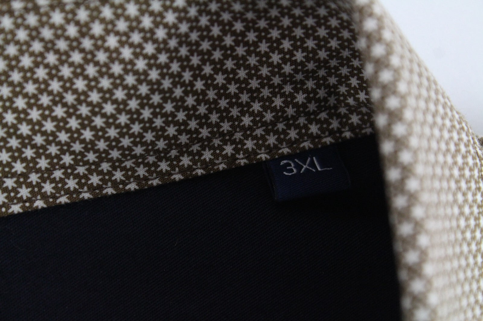 HARMONT &amp; BLAINE vyriški marškiniai su besiūlėmis kišenėmis, gėlėtu raštu ir siauru kirpimu, 3XL dydžio 