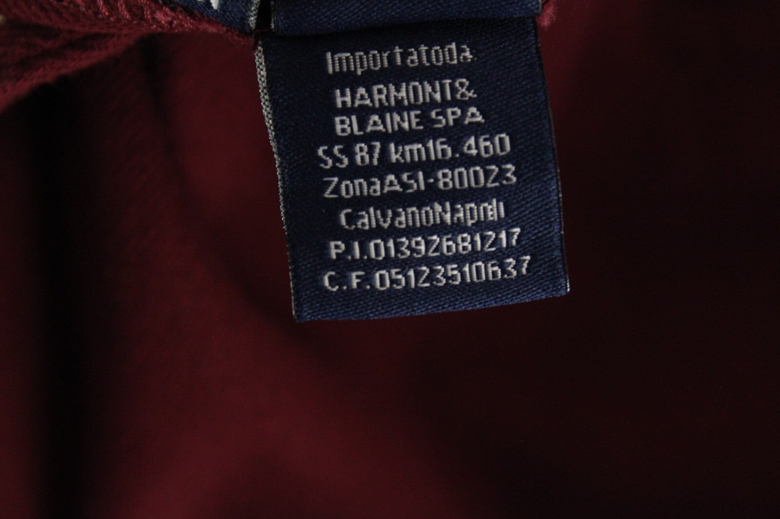 HARMONT &amp; BLAINE vyriškos kelnės, 46, bordo, siauros, dryžuoto audinio, raudonos, tamprios, su kišenėmis 