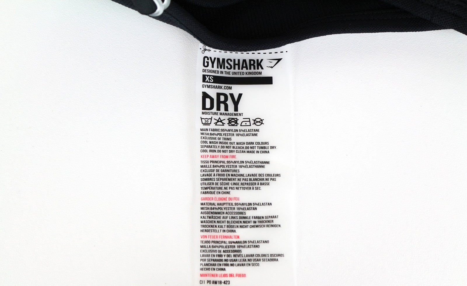 GYMSHARK XS Flawless Knit Black Sleeveless Workout Bra Stretch Fit