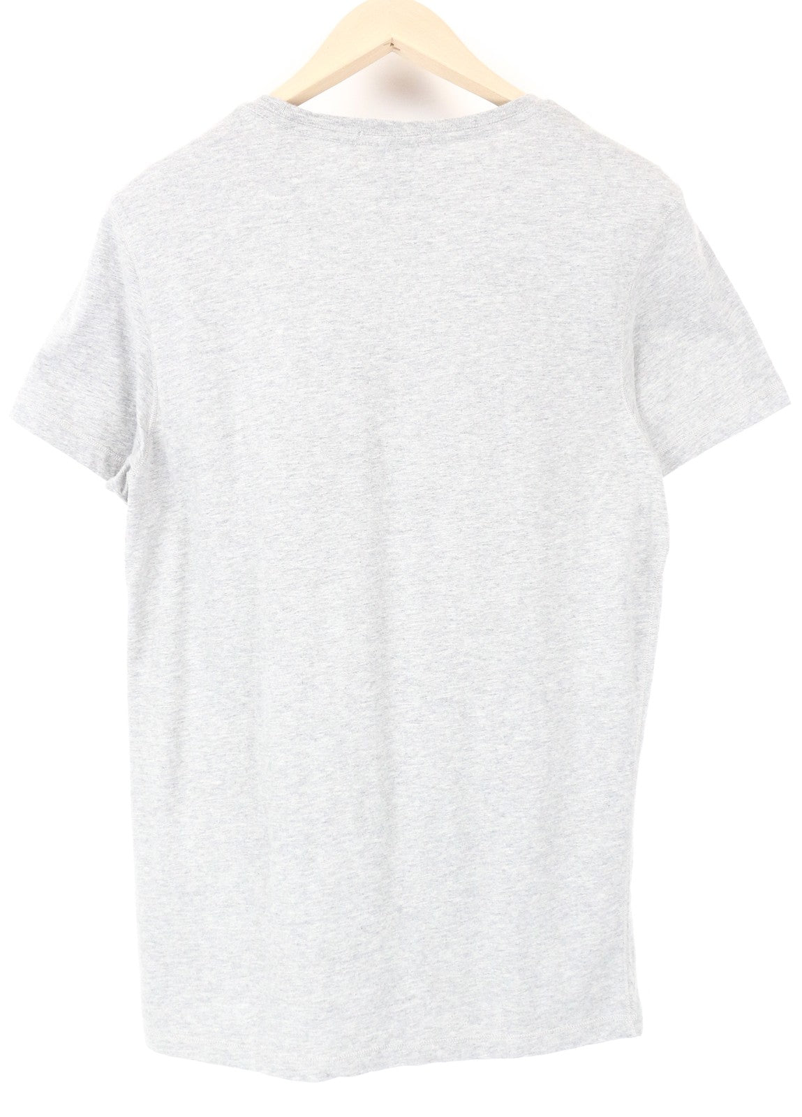 SCOTCH &amp; SODA Ams Blauw vyriški pilki medvilniniai marškinėliai M su siuvinėtomis trumpomis rankovėmis 