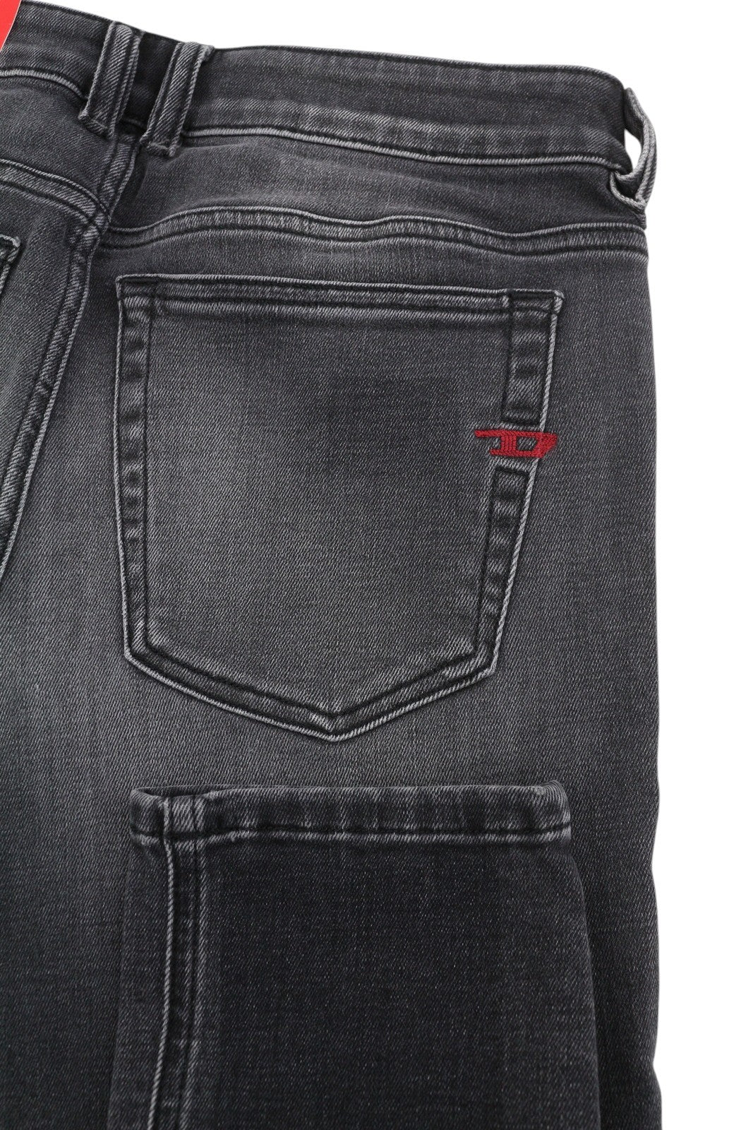 DIESEL 1979 Sleenker 0EIAG Men Jeans W31/L30 Skinny Fit Low Waist Washed Denim