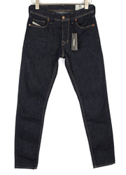 DIESEL Larkee-Beex 084HN vyriški džinsai W27/L32 Regular Tapered Stretch tamsiai mėlyni 