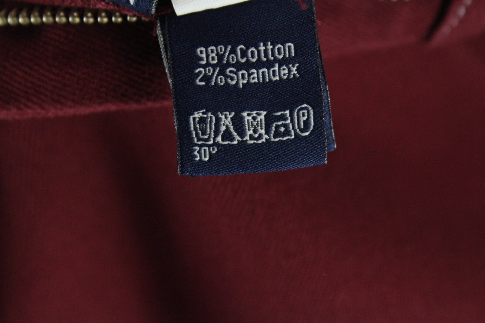 HARMONT &amp; BLAINE vyriškos kelnės 46 tiesios, siauros, bordo spalvos, tamprios, raudonos 