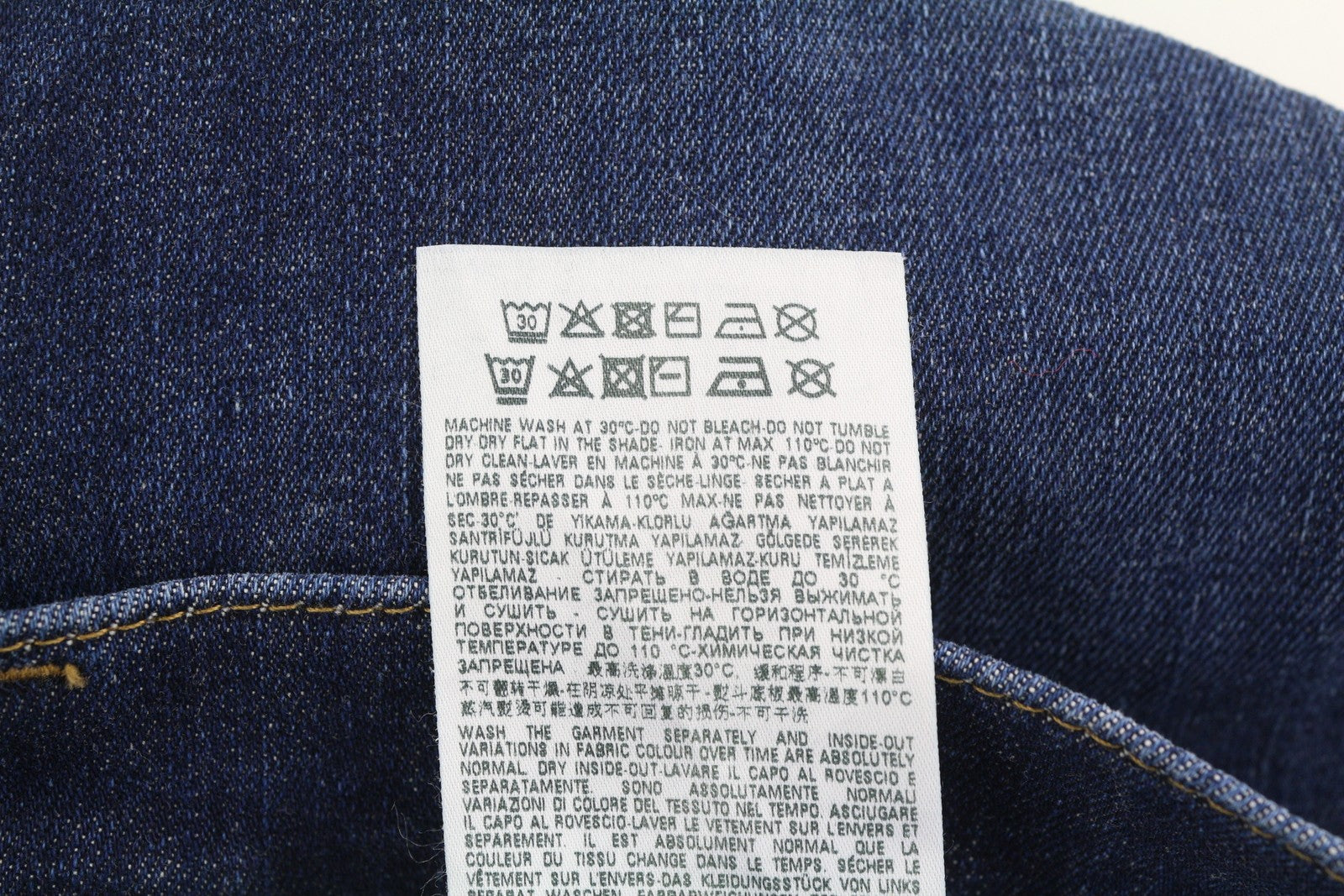 DIESEL D-Fining 009ZU vyriški džinsai W31/L34 siaurėjantys, tamprūs, mėlyni, su sagomis 