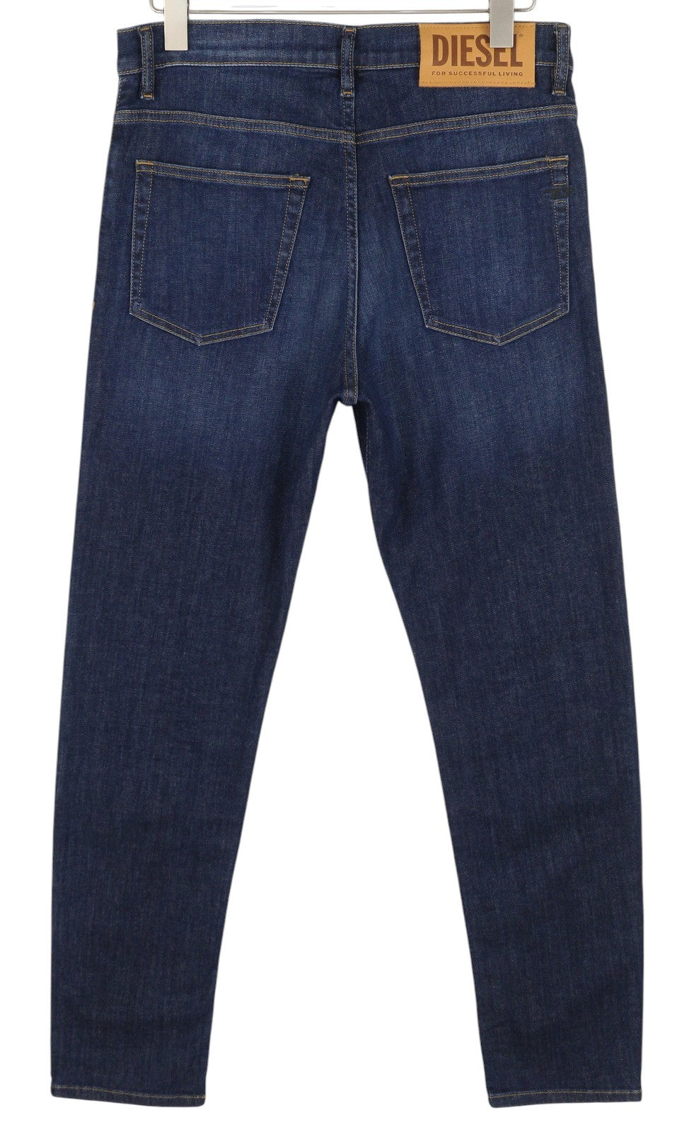 DIESEL D-Fining 009ZU vyriški džinsai W31/L34 siaurėjantys, tamprūs, mėlyni, su sagomis 