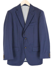 SUITSUPPLY Napoli Men Blazer UK38R Blue Super  Wool Dress Dress