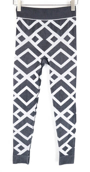 „SWEATY BETTY“ sportinės tamprės S dydžio pilkai baltos raštuotos tamprios užtraukiamos sportinės aprangos 