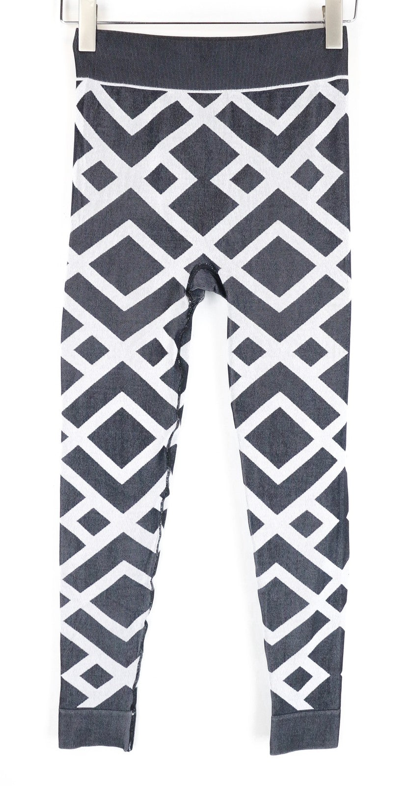 „SWEATY BETTY“ sportinės tamprės S dydžio pilkai baltos raštuotos tamprios užtraukiamos sportinės aprangos 