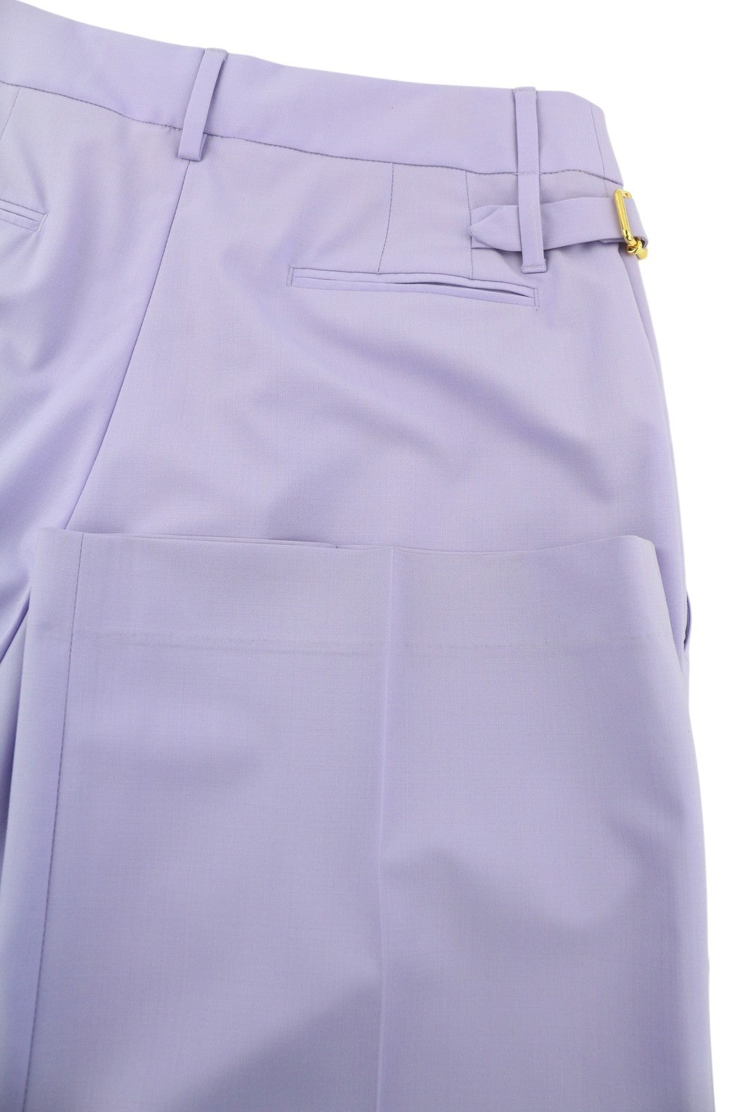 PT TORINO Isabel moteriškos kelnės 42 W27 violetinės violetinės fliso ir vilnos mišinio RRP 350 € 