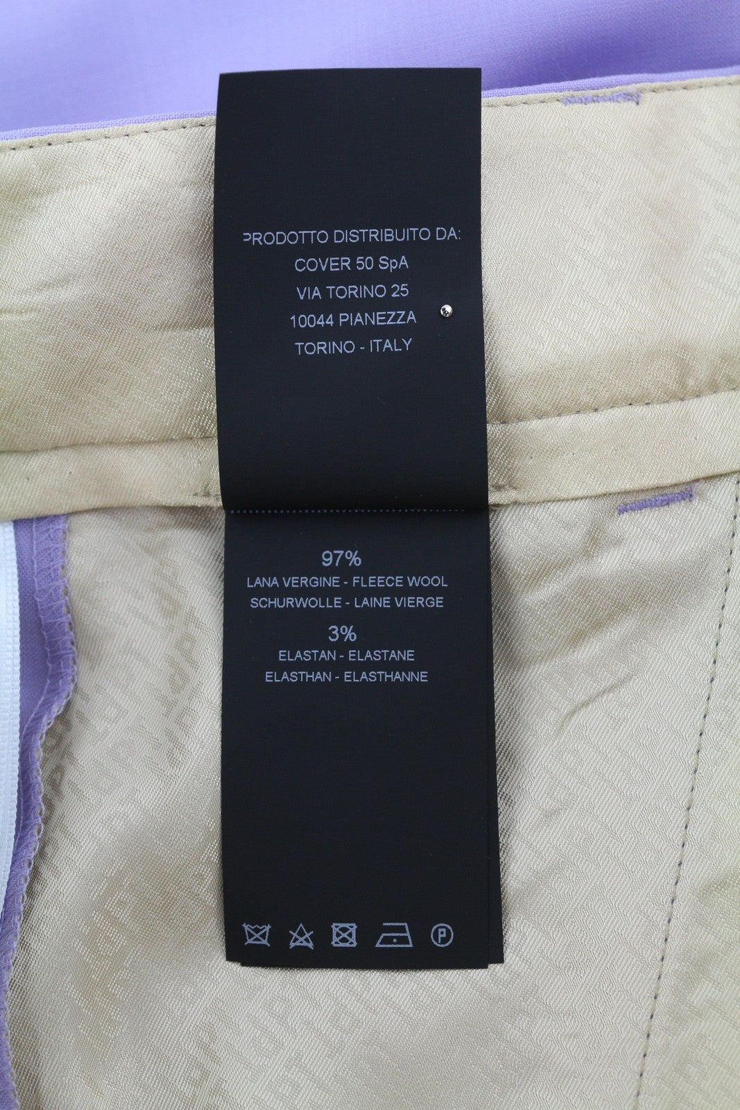 PT TORINO Isabel moteriškos kelnės 40 W26 Violetinės violetinės fliso ir vilnos mišinio. Rekomenduojama mažmeninė kaina – 350 €. 