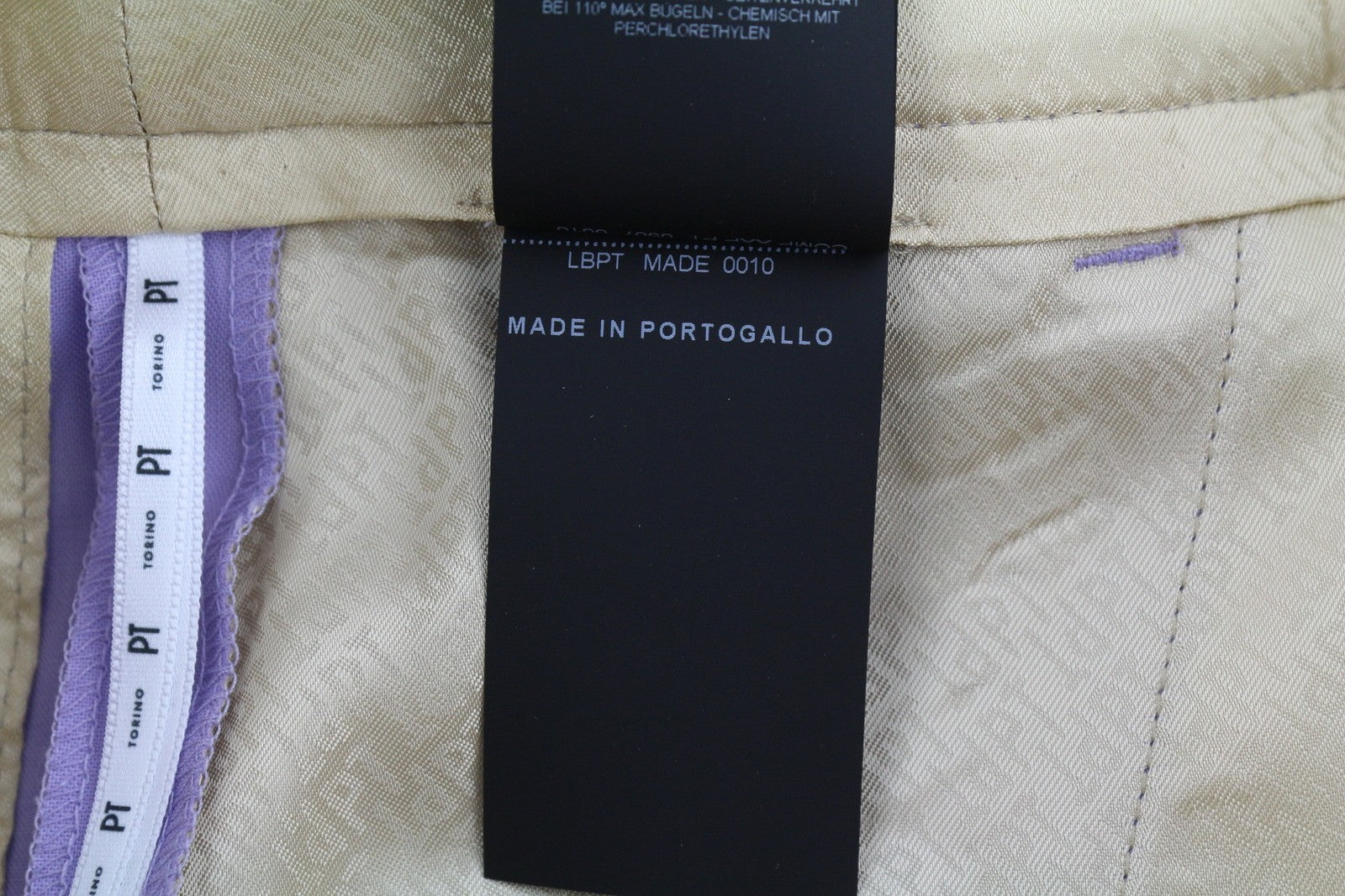 PT TORINO Isabel moteriškos kelnės 40 W26 Violetinės violetinės fliso ir vilnos mišinio. Rekomenduojama mažmeninė kaina – 350 €. 